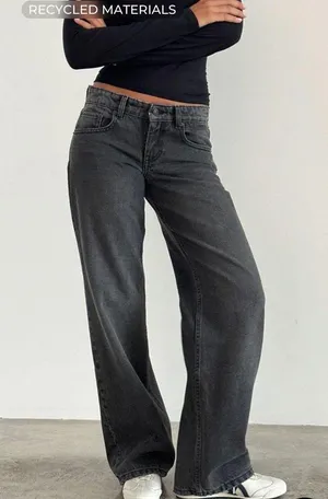 Motel Rocks Parallel Low-Rise Jeans thumbnail 1