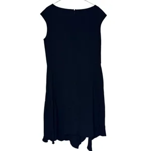 Worth Women's Midi Dress Draped Sleeveless Minimalist Careerwear Black Size 10‎ thumbnail 10