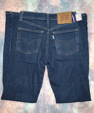 Levi's Dark Wash Mom Jeans thumbnail 3