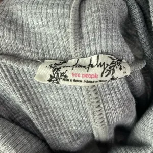 Free People Gray Topanga Mock‎ Neck Swing Tank Top S thumbnail 6