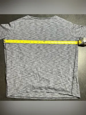 Lululemon Women’s Size M Oversized Grey Long Sleeve Shirt thumbnail 2