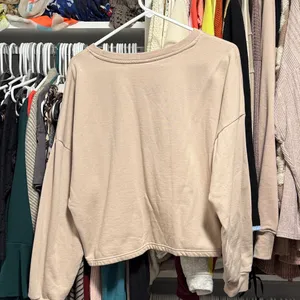 EUC Disney Mickey & Minnie Mouse Tan Sweatshirt thumbnail 3