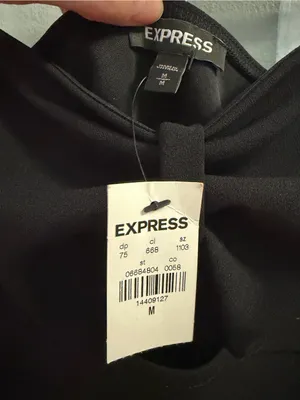 Express Black One-Piece Bodysuit thumbnail 3