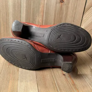 Pikolinos Brown Leather Women’s Ankle Boots w/ Moccasin‎ Stitching size 9.5 (40) thumbnail 9