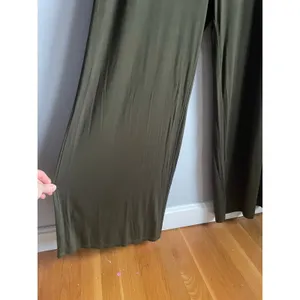 Olive Green‎ West Kei Ruched Tank Wide leg jumpsuit Tall Modern Vacation Resort thumbnail 5