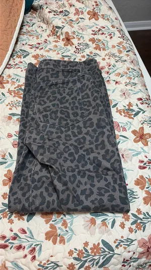 Target cheetah pants thumbnail 2