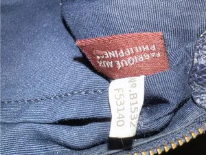 Coach navy blue Leather Studded Crossbody with Gold Chain thumbnail 7