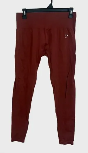 Gymshark Women’s Burgundy Training Leggings thumbnail 1