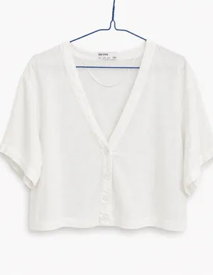 Bershka Crop Top, Size Small thumbnail 4