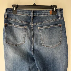 Judy Blue Wide Leg Jeans Medium Wash Denim thumbnail 6