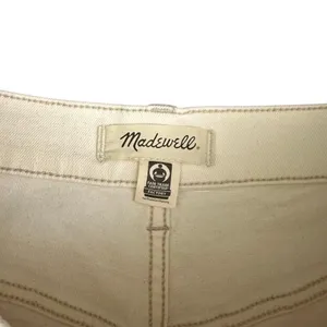 Madewell 90s Straight Jeans‎ High Rise Size W31 White Cream Fitted Through Hip thumbnail 14