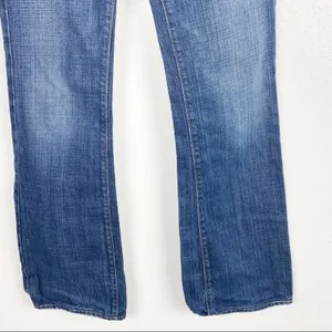 PAIGE Hollywood Hills Distressed Mid Rise Jeans 25 Neutral Casual Concert thumbnail 12