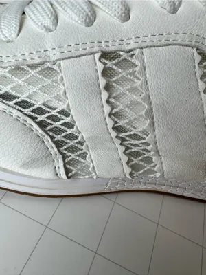 Dolce Vita White Mesh Lace-Up Sneaker with Tan Outsole thumbnail 7