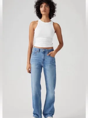 Levi’s Low Pro‎ Straight Leg Jeans in Blue Size 28 thumbnail 12