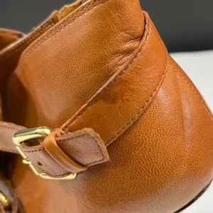 Lauren Ralph Lauren Lorelei Women's Brown Shoes/Heeled Boots Sz 8.5B SKU 5461 thumbnail 8