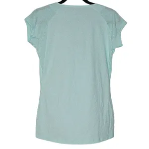NEW Asics Athletic Tennis T-Shirt Womens Smoke Blue Motion Dry Short Sleeve Sz M thumbnail 2