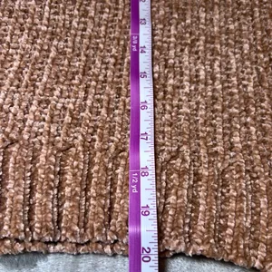 Poof Apparel Chenille Turtleneck Sweater Womens‎ Small Multicolor Striped Cozy thumbnail 11