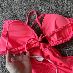 Aerie NWT Hot Pink Cutout One Piece Swimsuit thumbnail 9
