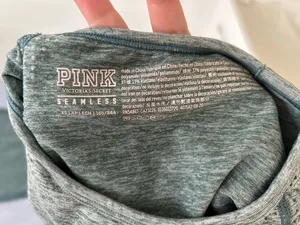 PINK Victoria’s Secret Seamless Short Sleeve Workout Top – XS thumbnail 3