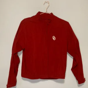 Antigua Womens Oklahoma Sooners Lightweight Jacket thumbnail 11