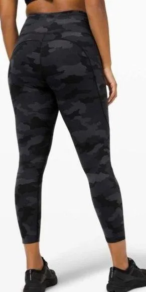 Lululemon Fast and Free Tight II 25" *Non-Reflective Nulux Heritage 365 Camo thumbnail 2