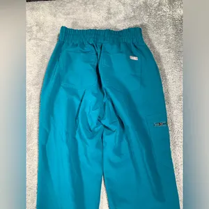 Figs Teal Jogger scrub pants with Drawstring XS thumbnail 10