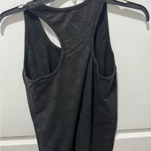 Athleta Black Tank Top with Racerback Design thumbnail 4