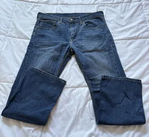Vintage Y2K Levis Blue Womens Classic Low Rise Bootcut Jeans City Beach‎ Outdoor thumbnail 1
