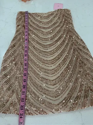Hello Molly Rose Sequin Strapless Mini Dress thumbnail 7
