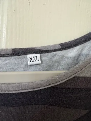 Women's Cold-Shoulder Camo Long Sleeve Top - Gray thumbnail 3