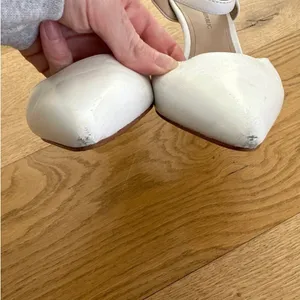 Banana Republic - High Heel Mule Pumps in White thumbnail 5