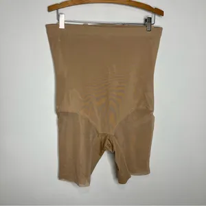 Honeylove‎ super power short Shapewear tan nude NWOT women's 2X special occasion thumbnail 5