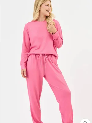 Mary Square Sophie Lounge Jogger Set medium Pink new thumbnail 2
