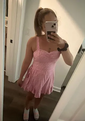 Hollister Light Pink Romper thumbnail 1