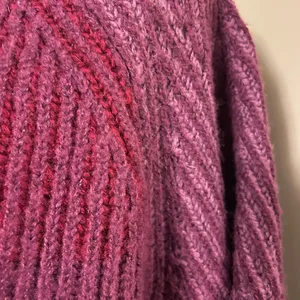 Love & Ellie Plum Ribbed Knit Sweater for Women thumbnail 4