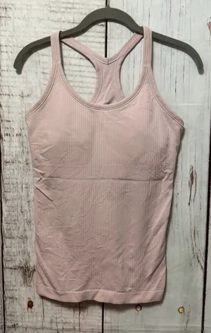 Lululemon Ebb To Street II Tank Top Racerback Stretch Misty Pink Size 8 W1AX1S thumbnail 1