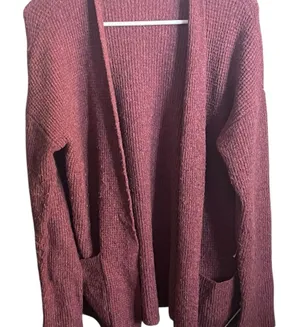 Maurices copper Open-Front Cardigan size large thumbnail 1