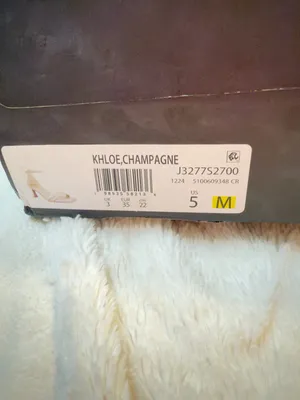 Naturalizer Khloe Champagne Metallic Size 5- New in Box thumbnail 4