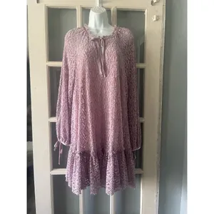 Free People Jenny Purple Crush Velvet Dress thumbnail 5