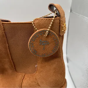 NWOBLauren Ralph Lauren Marianna Suede Waterrepellent Chunky Heel Ankle Boot 5.5 thumbnail 10