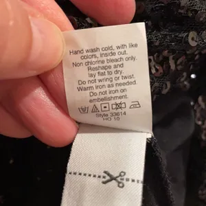 J Crew Starry Night Black Sequin Mini Skirt thumbnail 6