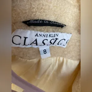 Anne Klein Coat Pennylane Vintage Longline Wool Cottage Quiet Scandi Parisian thumbnail 10