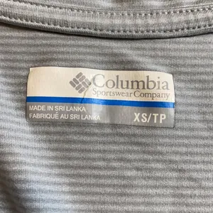 COLUMBIA GREY SUBTLE STRIPE LONG SLEEVE thumbnail 2
