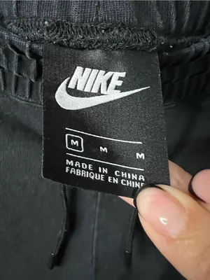 Nike Black Jersey Knit Wide Leg Pull On Athleisure Lounge Travel Pants thumbnail 8