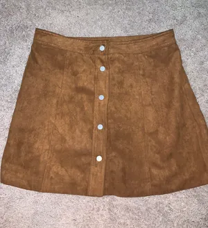 H&M Dark Brown Skirt thumbnail 1