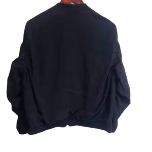 File. 16 Black Full Zip Up Jacket Size Medium‎ Black thumbnail 2