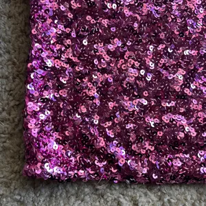 Free People Fuchsia Sequin Strapless Tube Top thumbnail 3