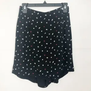 California Influence Vintage Dark Floral Skort Womens Medium Y2K Fairy Grunge thumbnail 2