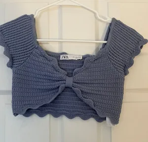 Crochet Bow Top thumbnail 1