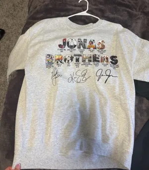 Jonas brothers crewneck Gray Size L thumbnail 1